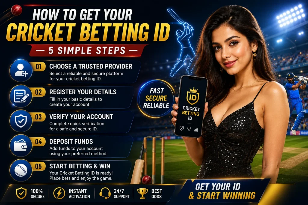 How to Get Your Cricket Betting ID — 5 Simple Steps